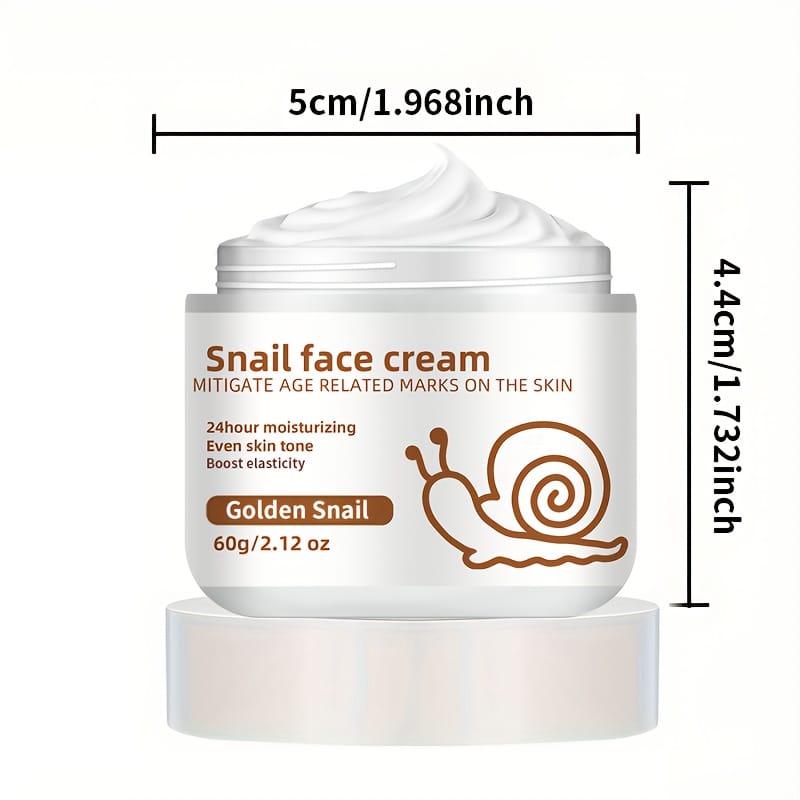 KissICON ZERELLE Snail Face Cream 60g Hyaluronic Hydration Retinol