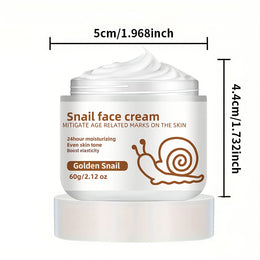 KissICON ZERELLE Snail Face Cream 60g Hyaluronic Hydration Retinol