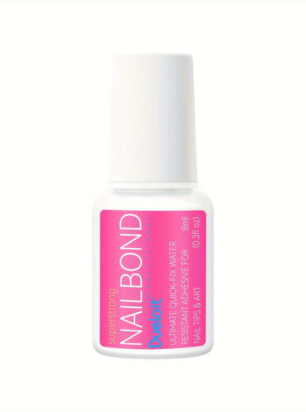 KissICON 8g 💋Dueloit Nail Bond Glue 8ml Bottle - Waterproof