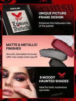 KissICON 8g SHEGLAM Cursed Chrysalis Makeup Eyeshadow Palette