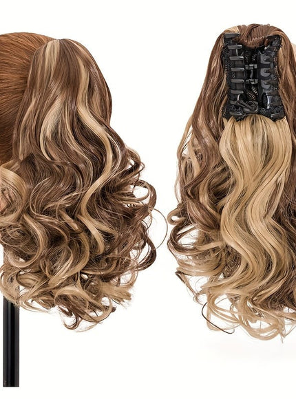 KissICON #8P24 / 14inch KissIcon Ponytail Extension - Clip In 14 Inch