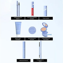 KissICON 8pcs a set KissIcon All In One Makeup Set - 8PC