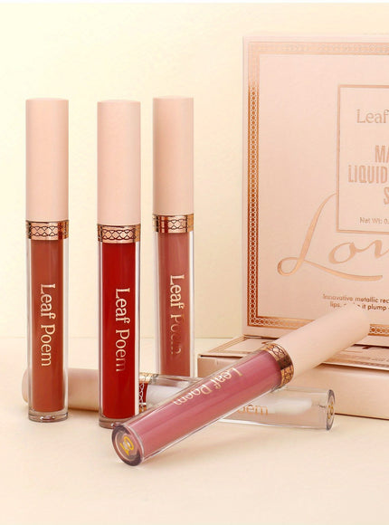 KissICON 8pcs Matte Velvet Liquid Lipstick Set – Nonstick