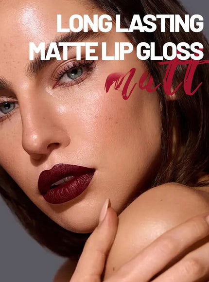 KissICON 8pcs Matte Velvet Liquid Lipstick Set – Nonstick
