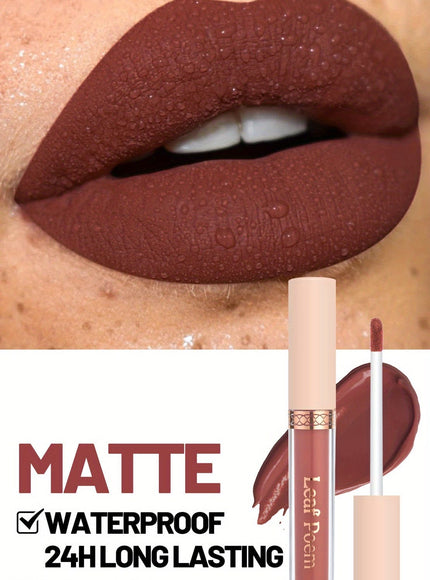KissICON 8pcs Matte Velvet Liquid Lipstick Set – Nonstick
