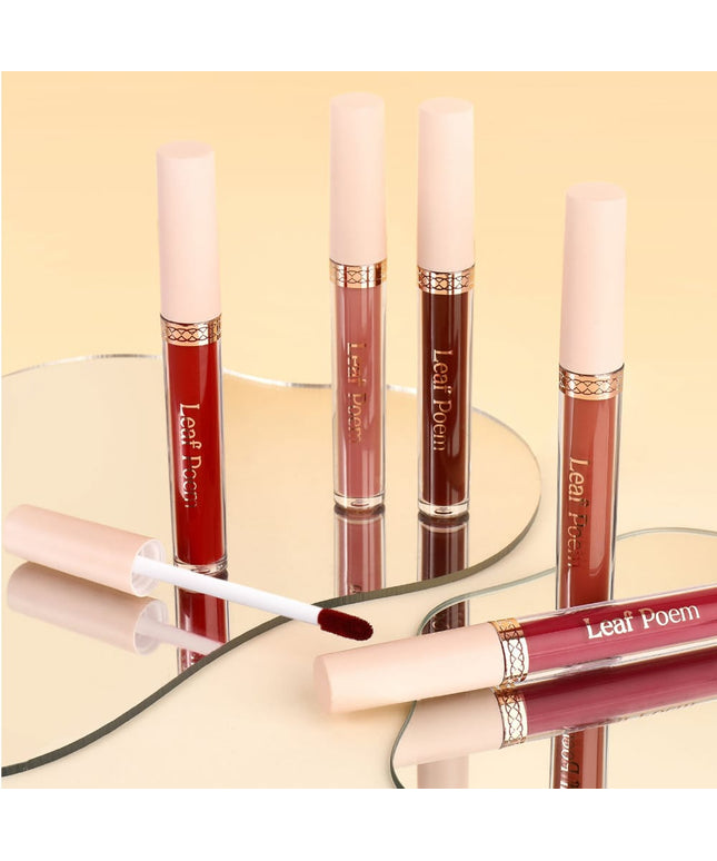 KissICON 8pcs Matte Velvet Liquid Lipstick Set – Nonstick