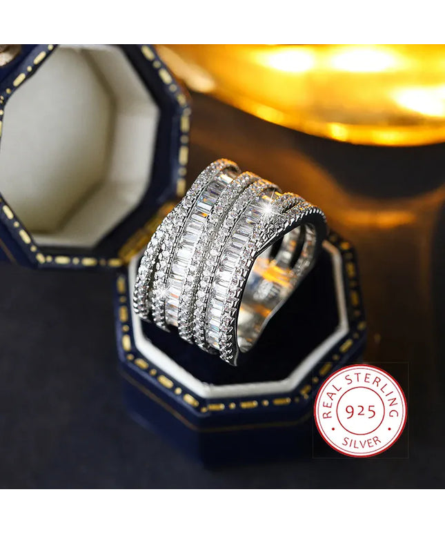 KissICON 9 KissIcon CZ Engagement Ring For Women - Dainty Solitaire