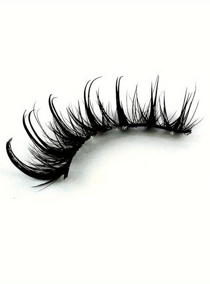 KissICON 9 Pairs DT02-8 Kiss Icon Luxurious Wispy Fox Eye Lashes -