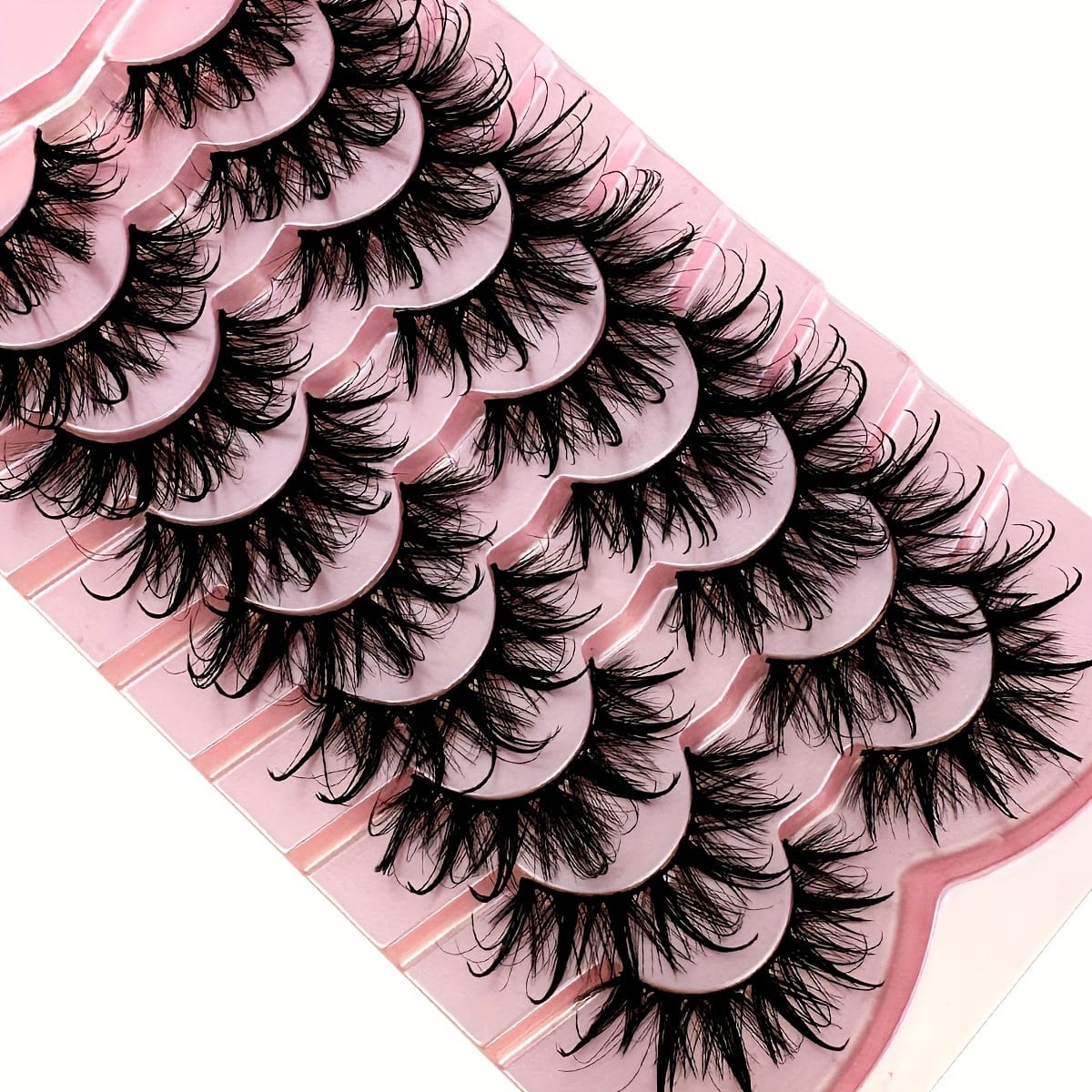 KissICON 9 Pairs DT02-8 Kiss Icon Luxurious Wispy Fox Eye Lashes -