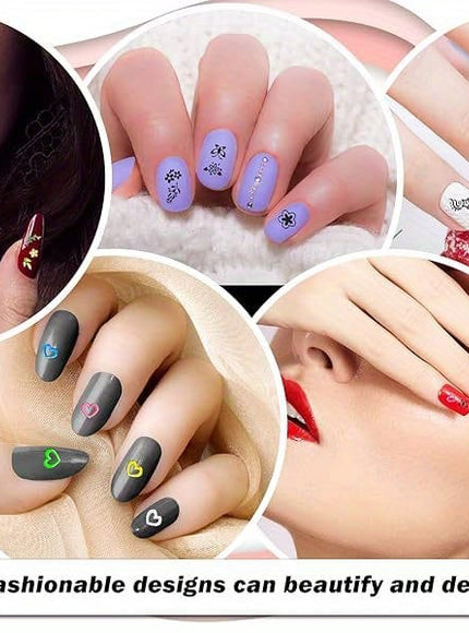 KissICON 90 Sheets KissIcon 4500pcs Flowers Nail Stickers Kit - Self