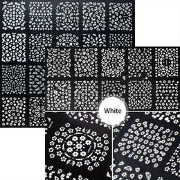 KissICON 90 Sheets KissIcon 4500pcs Flowers Nail Stickers Kit - Self
