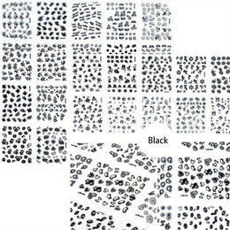 KissICON 90 Sheets KissIcon 4500pcs Flowers Nail Stickers Kit - Self
