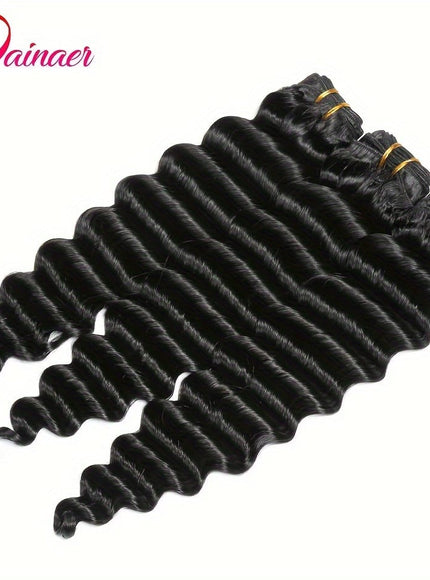 KissIcon Deep Wave Hair Bundles - Virgin Weaving