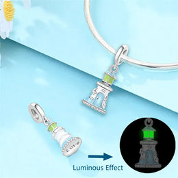 KissICON 925 Pure Summer Fruit Handbag Pendant Hanging Bead Suitable for Original Pandora Bracelet Women DIY Exquisite Gift