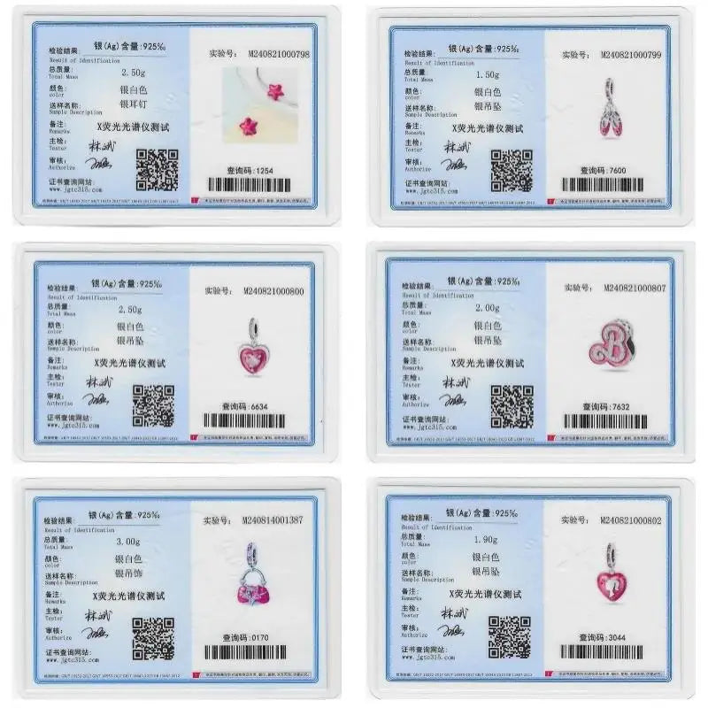 KissICON 925 Silver Plated Magic Mirror Princess Angel Pink Charm Beads Suitable Fit Pan 925 Original Bracelet Exquisite Diy Jewelry