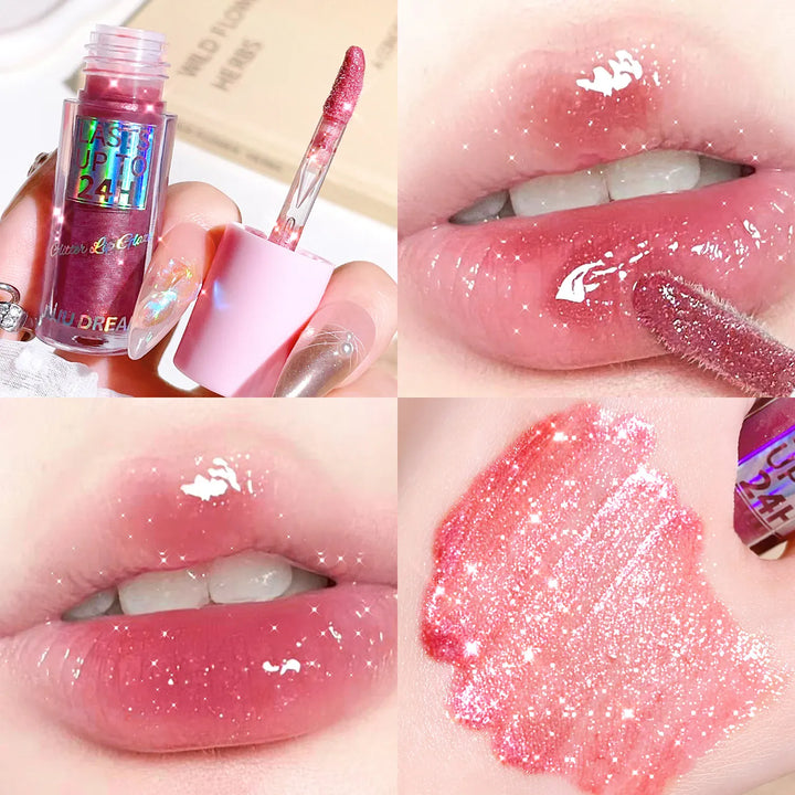 KissIcon Radiant Gloss Lip Balm Water Gloss Mirror