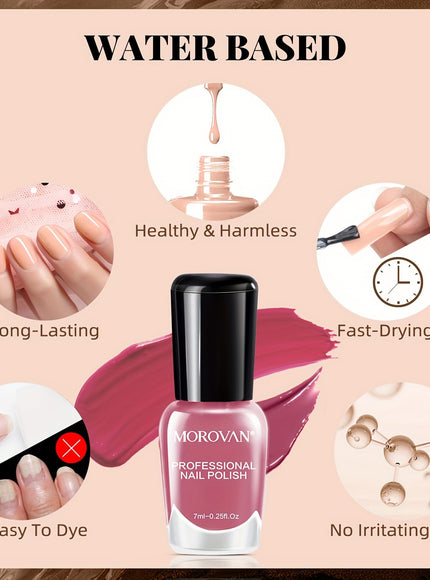 KissIcon Nail Polish Set - Quick Dry Long-Lasting