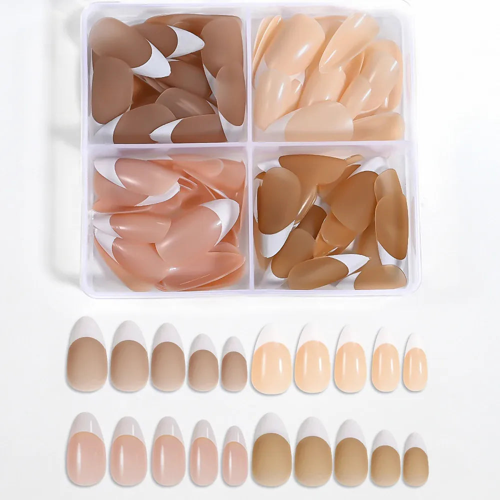 KissICON 96Pcs 12 KissIcon Halloween Ghost Pumpkin Spider False Nails -