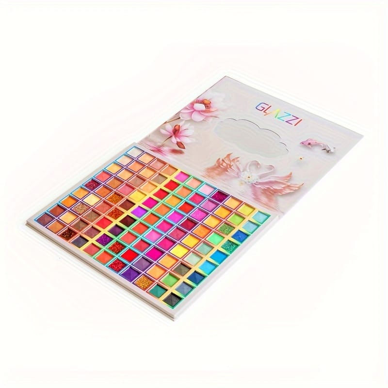 KissICON 99 Colors 99 Colors Eyeshadow Pearlescent Glitter Matte