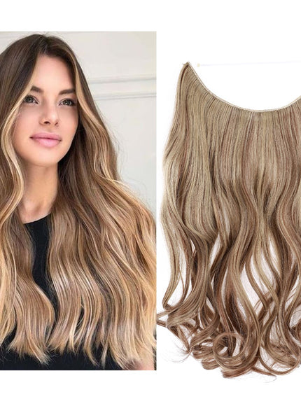 Kissicon Hair Extensions Hidden Wire Secure
