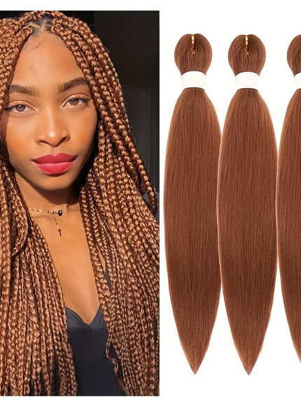 KissIcon Pre Stretched Hair 26 Black Yaki -