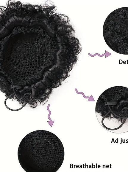 Kiss Icon Short Afro Clip In
