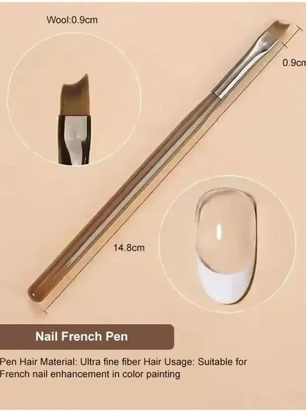 KissICON 9PCs KissIcon 9Pcs UV Gel Nail Brush Liner DIY