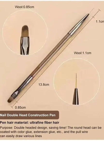 KissICON 9PCs KissIcon 9Pcs UV Gel Nail Brush Liner DIY