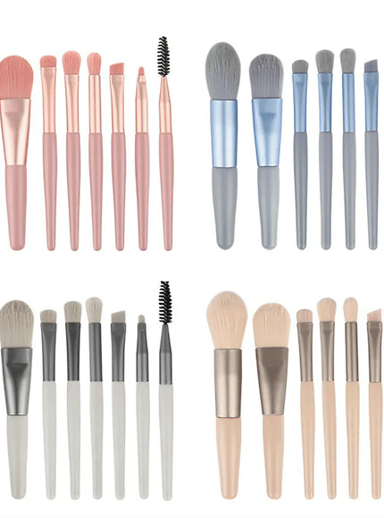 KissICON KissIcon Mini Brush 8-Piece Set - Bridesmaid Gift