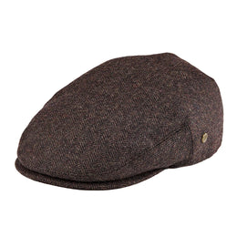 VOBOOM Wool Tweed Herringbone Irish Cap Men Women Beret Cabbie Driver Hat Newsboy Caps Golf Ivy Flat Hats Green Navy Black