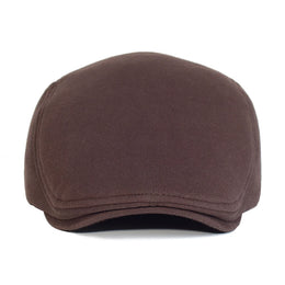 Cotton Newsboy Caps Men Women Hat Soft Casual Beret Solid Unisex Retro Hat Driver Flat Cap The waiter Cap