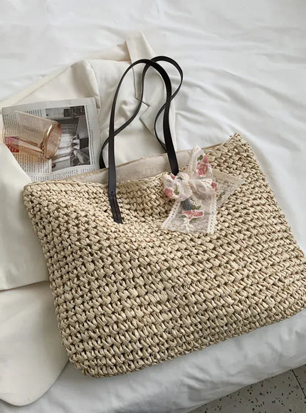 Handbag – Beach Rattan Woven