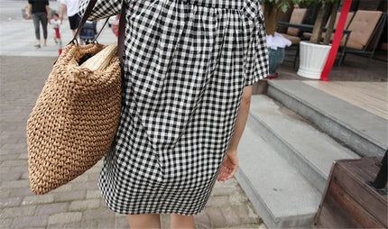 Handbag – Beach Rattan Woven