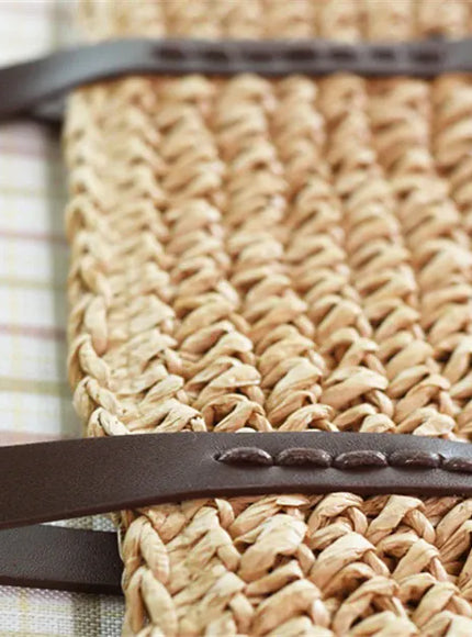 Handbag – Beach Rattan Woven