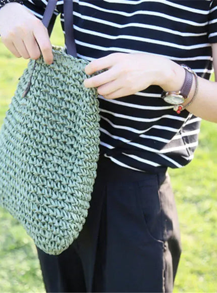 Handbag – Beach Rattan Woven