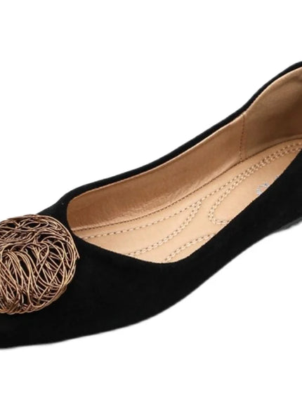 Women's Flat Shoes 2021 Spring New Square Toe