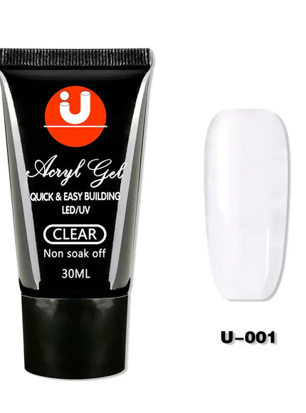 KissICON U-001 KissIcon Acrylic Gel 30g - Semi Permanent Builder