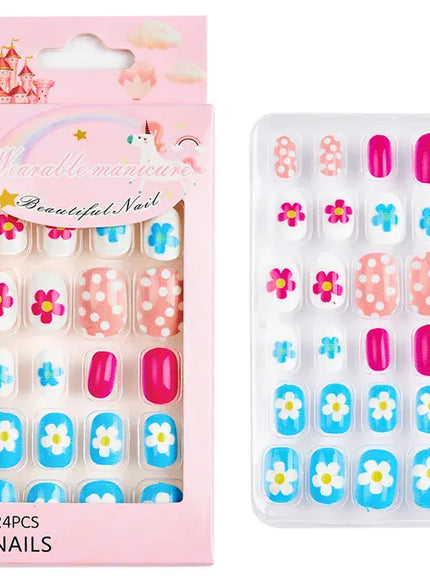 KissIcon Children Press On Nails - 24 Pcs