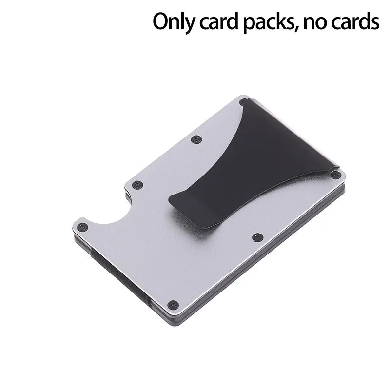 Minimalist Wallet For Men & Women - Slim RFID Wallet, Scratch Resistant, Credit Card Holder & Money Clip, Easily Removable Money
