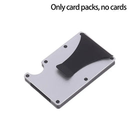 Minimalist Wallet For Men & Women - Slim RFID Wallet, Scratch Resistant, Credit Card Holder & Money Clip, Easily Removable Money