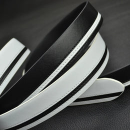 Luxury Brand Belts for Men &Women Unisex Fashion Shiny White Design pin Buckle High Quality Waist Leather Belts ceinture homme