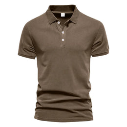 Men Polo Shirt Short Sleeve Breathable Soft Regular Fit Casual Business Golf Summer Daily Work Outdoor Lightweight Basic Tops