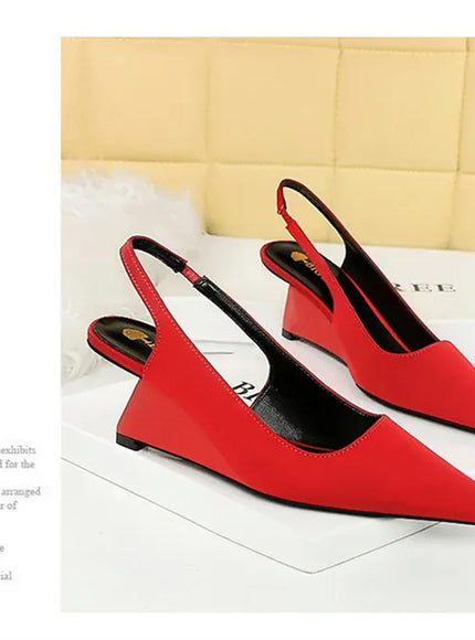 KissICON Fashion Simple Women Basic Shallow Mouth Pointed Toe