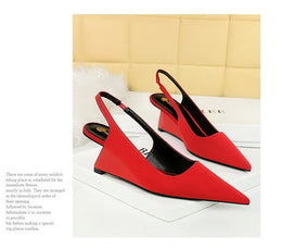 KissICON Fashion Simple Women Basic Shallow Mouth Pointed Toe