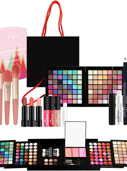 KissICON Gift box Full 177 Color Makeup Kit For Women All