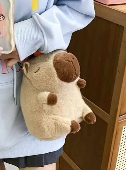 Capybara Mochila Pel Cia Para Meninas Crossbody