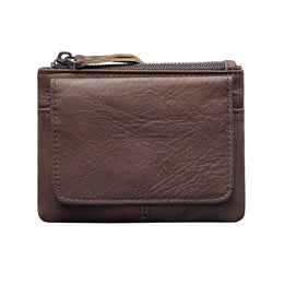 New Cow Leather Women's And Men's Card Bag Coin Purse Slim Credit Card Holder Wallet For Men and Women ID Card Pocket