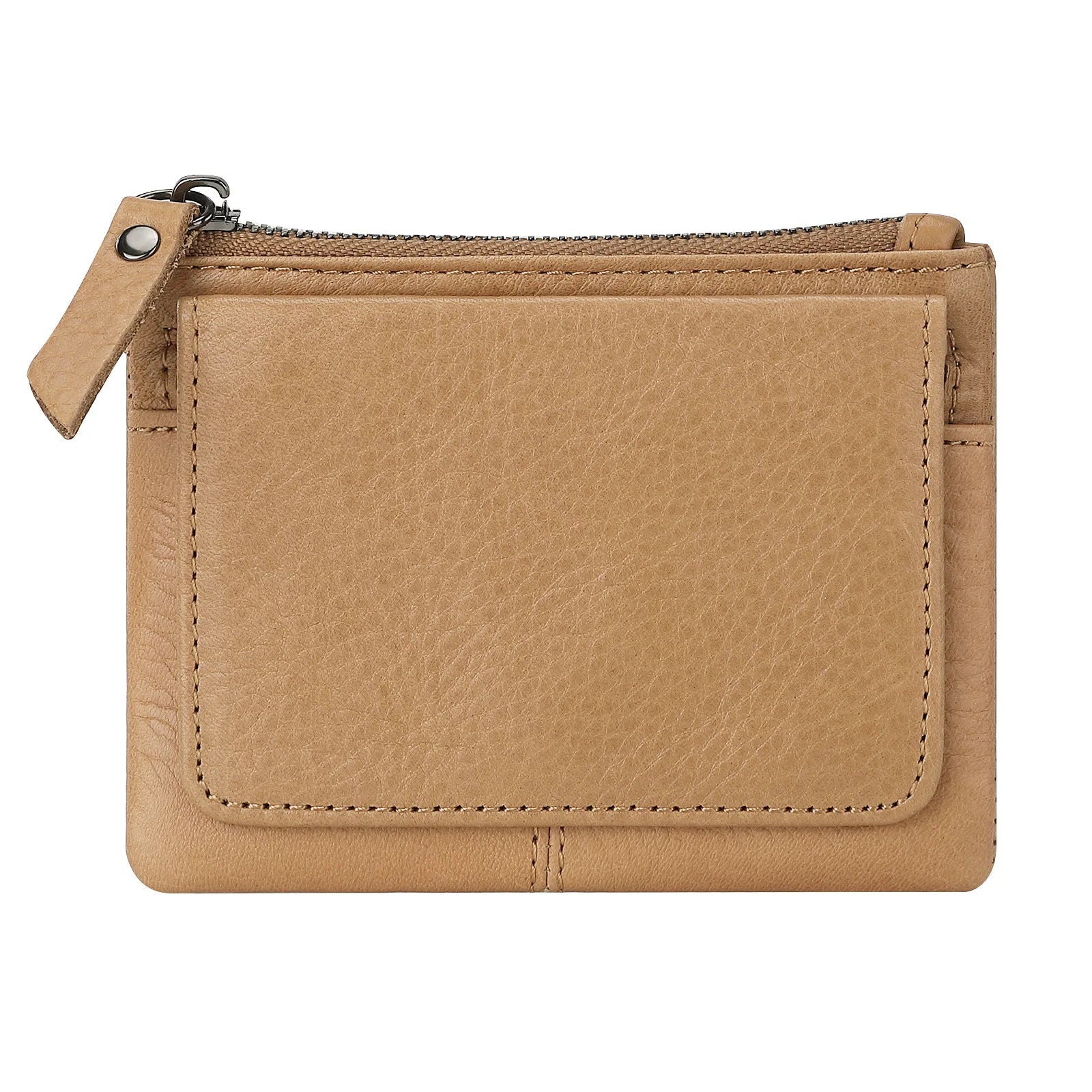 New Cow Leather Women's And Men's Card Bag Coin Purse Slim Credit Card Holder Wallet For Men and Women ID Card Pocket