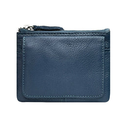 New Cow Leather Women's And Men's Card Bag Coin Purse Slim Credit Card Holder Wallet For Men and Women ID Card Pocket