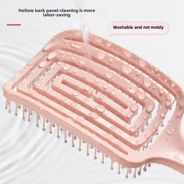 KissICON Hair Scalp Massage Detangling Brush Anti Static Wet